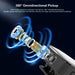 PULUZ Wireless Lavalier Microphone for iPhone / iPad, 8-Pin Receiver SJMUSICGROUP