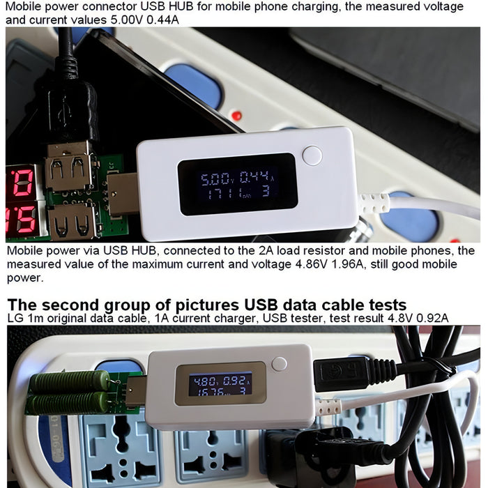 KCX-017 Mini Mobile Power Capacity Tester SJMUSICGROUP