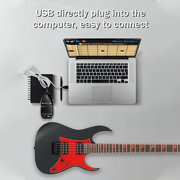 USB Interface Guitar Link Cable PC / MAC Recording SJMUSICGROUP