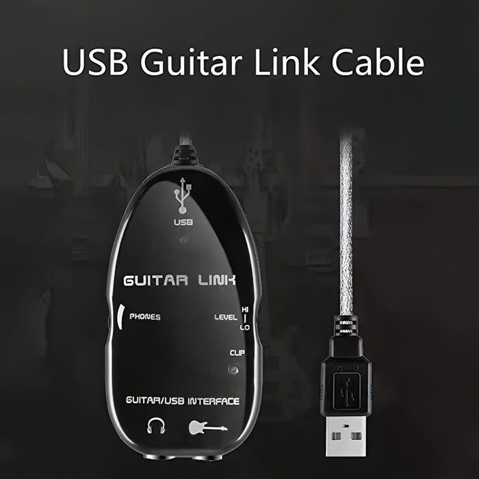 USB Interface Guitar Link Cable PC / MAC Recording SJMUSICGROUP