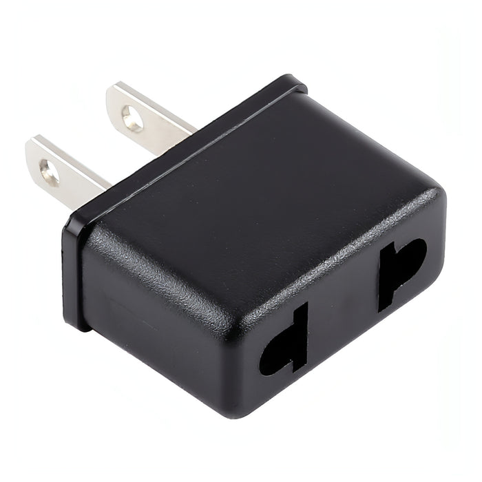 US & EU & AU Plug to US Plug AC Wall Universal Travel Power Socket Plug Adaptor SJMUSICGROUP