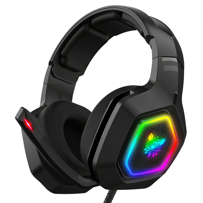 ONIKUMA K10 Computer Games Wired Headset with RGB LED Light SJMUSICGROUP