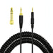 ZS0088 For Audio-Technica ATH-M50X / ATH-M40X Spring Headset Audio Cable, Cable Length: 1.4m-3m SJMUSICGROUP