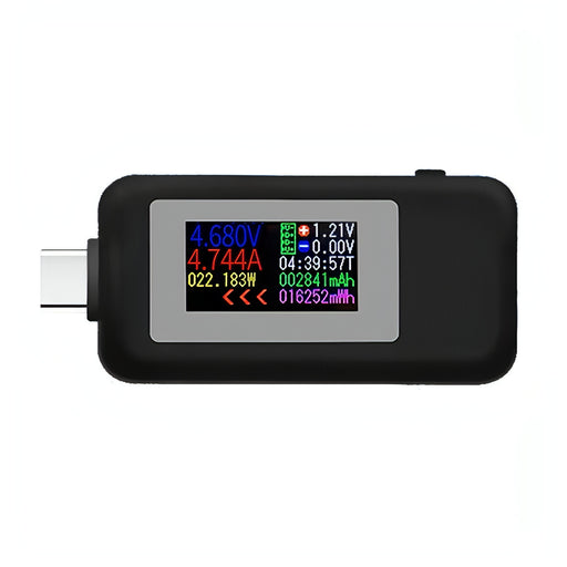 KWS-1902C Color Type C USB Tester Current Voltage Monitor Power Meter Mobile Battery Bank Charger Detector SJMUSICGROUP