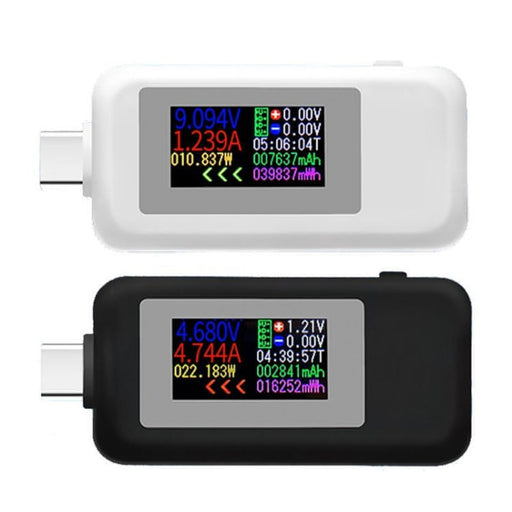 KWS-1902C Color Type C USB Tester Current Voltage Monitor Power Meter Mobile Battery Bank Charger Detector SJMUSICGROUP