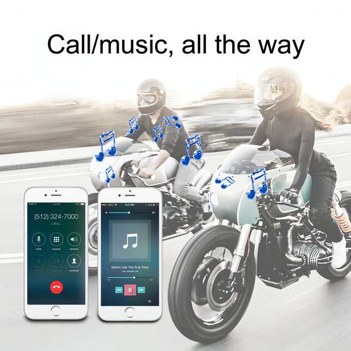 T4 Motorcycle Helmet Bluetooth Headsets BT 5.0 Stereo Automatically Connect to Support SIRI SJMUSICGROUP