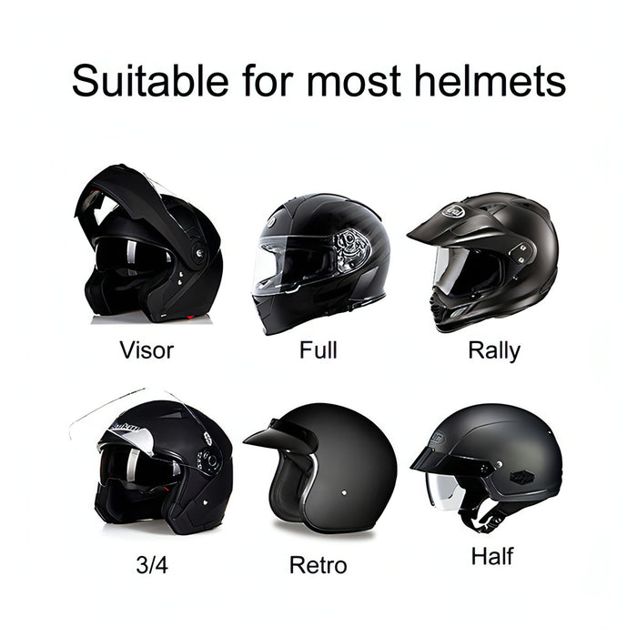 T4 Motorcycle Helmet Bluetooth Headsets BT 5.0 Stereo Automatically Connect to Support SIRI SJMUSICGROUP