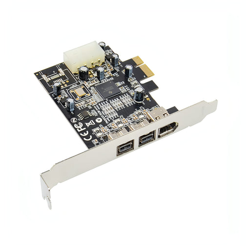 ST23 PCI Express 3 Port Firewire 1394B & 1394A PCIe 1.1 x1 Card SJMUSICGROUP