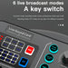 M6 Live Sound Card Multifunctional Wireless Voice Changer Broadcast Mixer SJMUSICGROUP