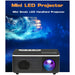 S361 80 lumens 480x320 Pixel Portable Mini Projector, Support 1080P SJMUSICGROUP