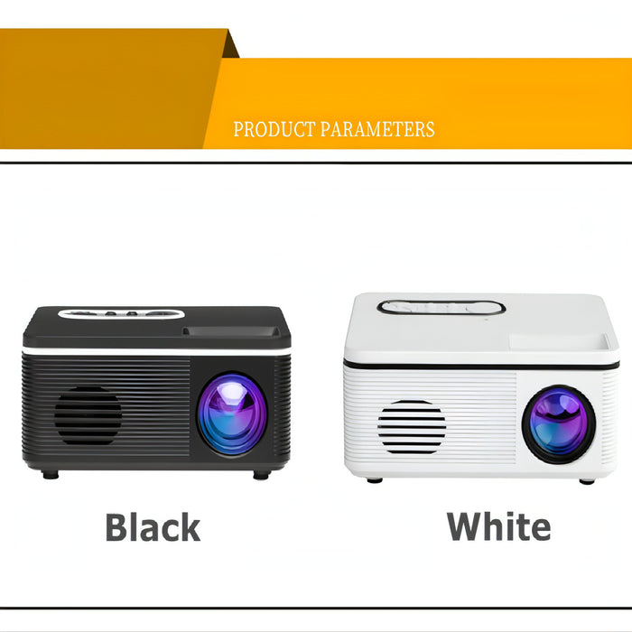 S361 80 lumens 480x320 Pixel Portable Mini Projector, Support 1080P SJMUSICGROUP