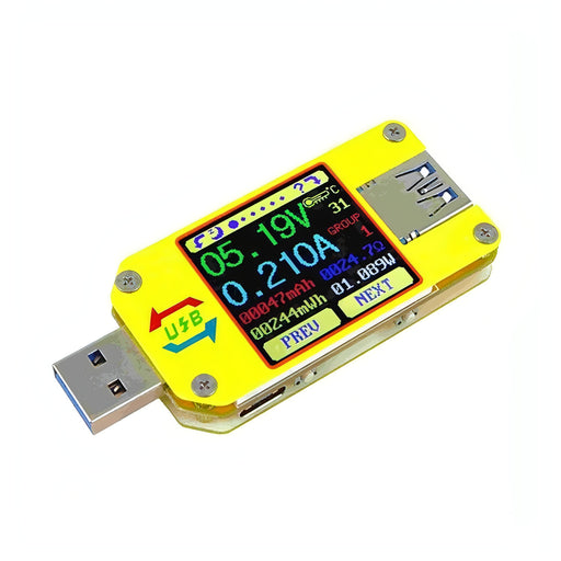 USB 3.0 Color Display Screen Tester Voltage-current Measurement Type-C Meter, Support Android APP SJMUSICGROUP