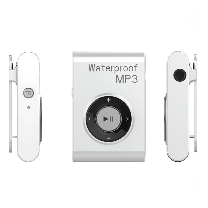 IPX8 Waterproof Swimming Diving Sports MP3 Music Player with Clip & Earphone, Support FM SJMUSICGROUP