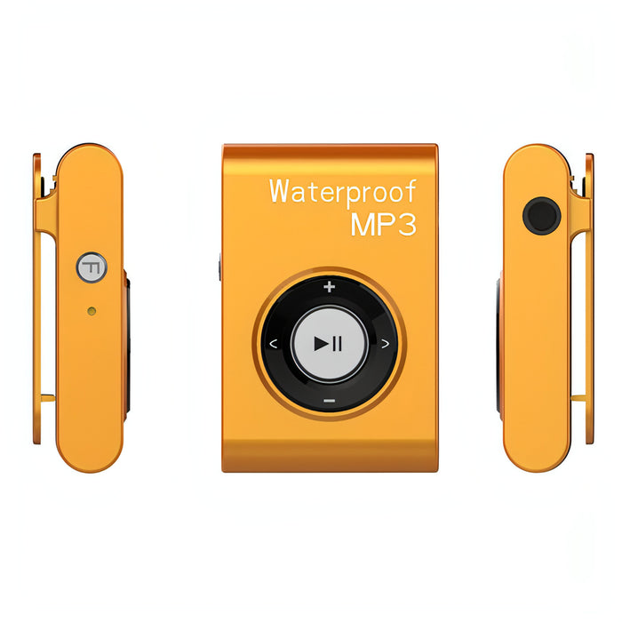 IPX8 Waterproof Swimming Diving Sports MP3 Music Player with Clip & Earphone, Support FM SJMUSICGROUP