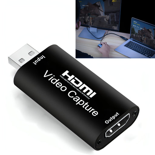 HDMI Video Capture Card Live Recording Box Video Capture Adapter Box SJMUSICGROUP