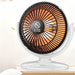 Small Sun Mini Home Office Heater 6 inch Electric Heater National Standard Plug SJMUSICGROUP