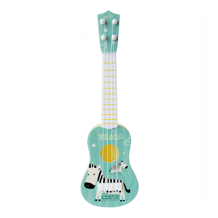 Small Simulation Musical Instrument Mini Four Strings Playable Ukulele Early Childhood Education Music Toy SJMUSICGROUP