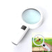 Handheld High-definition Lens with LED Light Reading and Maintenance Magnifying Glass for the Elderly SJMUSICGROUP