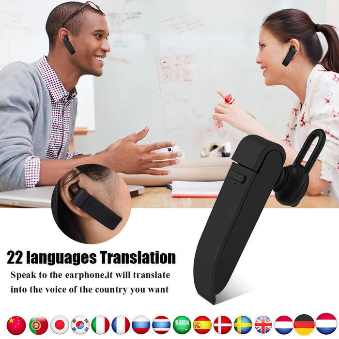 Portable Smart Voice Translator Bluetooth Instant Voice Translator Real-time Travel Business Traductor Support 22 Languages SJMUSICGROUP