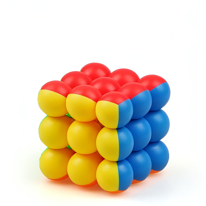 Professional Round Bead Third-order Rubik Cube Children's Educational Toys SJMUSICGROUP