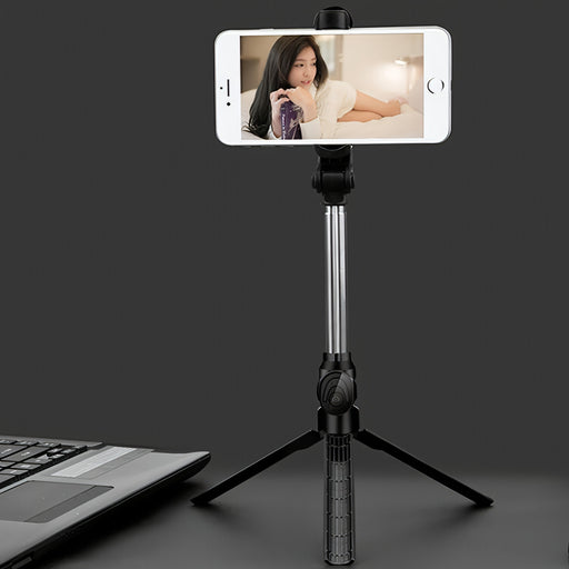 XT10 Bluetooth Tripod Selfie Stick Live Mobile Phone Holder SJMUSICGROUP