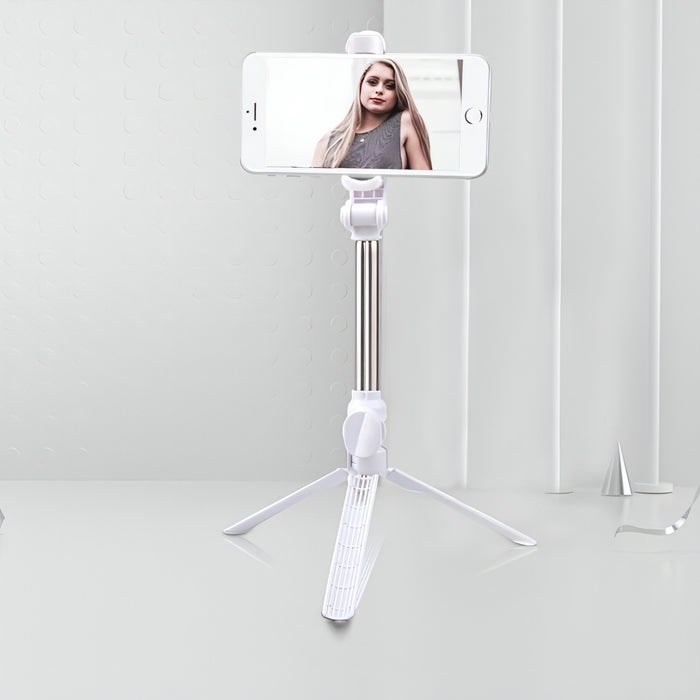 XT10 Bluetooth Tripod Selfie Stick Live Mobile Phone Holder SJMUSICGROUP