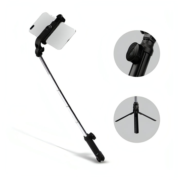 XT10 Bluetooth Tripod Selfie Stick Live Mobile Phone Holder SJMUSICGROUP