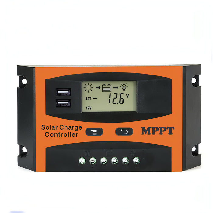 MPPT 12V/24V Automatic Identification Solar Controller With USB Output SJMUSICGROUP