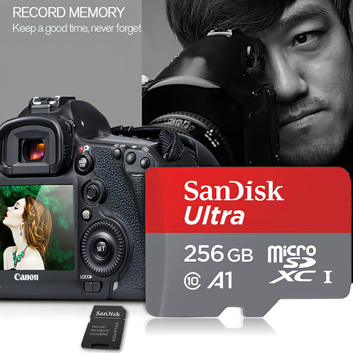 SanDisk A1 Monitoring Recorder SD Card High Speed Mobile Phone TF Card Memory Card SJMUSICGROUP