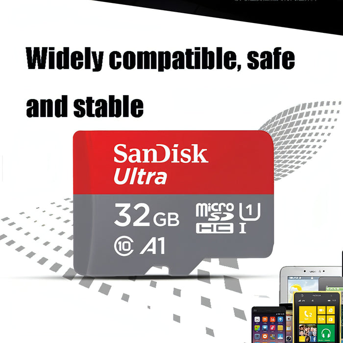 SanDisk A1 Monitoring Recorder SD Card High Speed Mobile Phone TF Card Memory Card SJMUSICGROUP