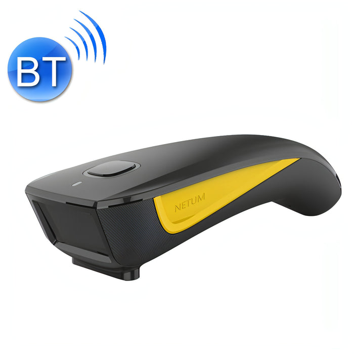 NETUM Wireless Bluetooth Scanner Portable Barcode Warehouse Express Barcode Scanner, Model: C990 Two-dimensional SJMUSICGROUP