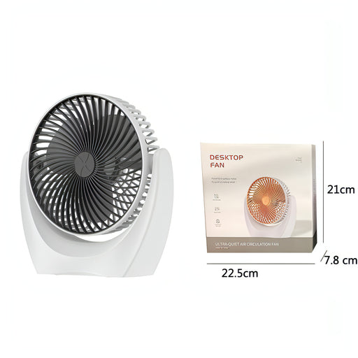 USB Desktop Fan Mini Home Dormitory Portable Fan SJMUSICGROUP