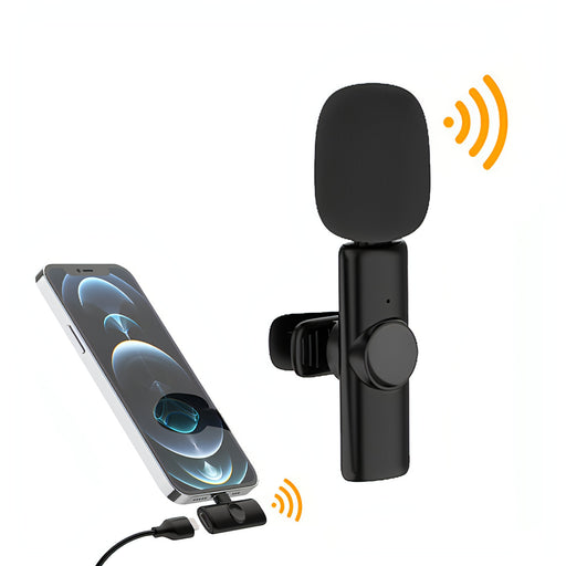 Lavalier Wireless Microphone Mobile Phone Live Video Shooting Small Microphone SJMUSICGROUP