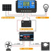 Solar Power System Inverter 30A Controller+18W 12V Solar Panel, Specification: SJMUSICGROUP