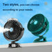 USB Charging Desktop Clip Style Cooling Fan, Spec: SJMUSICGROUP