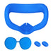 VR Silicone Eye Mask+Lens Protective Cover+Joystick Hat, For Meta Quest 2 SJMUSICGROUP