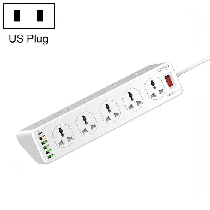 LDNIO SC10610 30W 10+6 Ports Multifunctional Travel Home Office Fast Charging Socket, Spec: SJMUSICGROUP