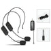 UHF Wireless Headset Microphone Lavalier Headset Amplifier SJMUSICGROUP