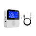 Tuya WIFI Temperature And Humidity Sensor With 2.9inch LCD Display,Spec: SJMUSICGROUP