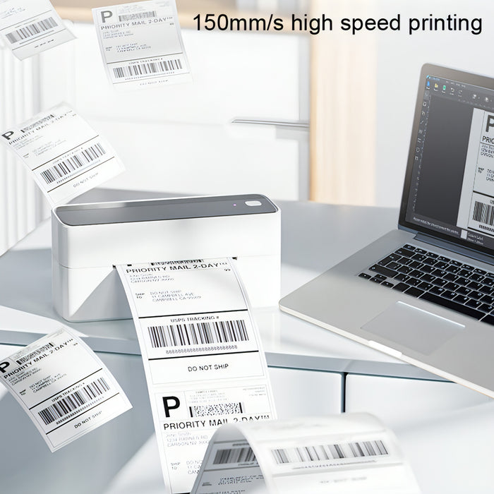 Phomemo PM241-BT Bluetooth Address Label Printer Thermal Shipping Package Label Maker SJMUSICGROUP