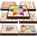 Wooden Multifunctional Parent-Child Interactive Children Educational Chessboard Toy Set SJMUSICGROUP