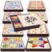 Wooden Multifunctional Parent-Child Interactive Children Educational Chessboard Toy Set SJMUSICGROUP