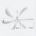 USB Home Dormitory Mute High Wind Power Mini Fan Six Blade Small Ceiling Fan SJMUSICGROUP