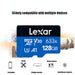 Lexar 633x 128GB  High-speed Driving Recorder Dedicated TF Card Mobile Phone Memory Card SJMUSICGROUP