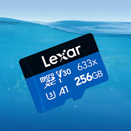 Lexar 633x 256GB High-speed Mobile Phone Camera Memory TF Card Switch Expansion Driving Recorder Dedicated Storage Flash Memory Card SJMUSICGROUP