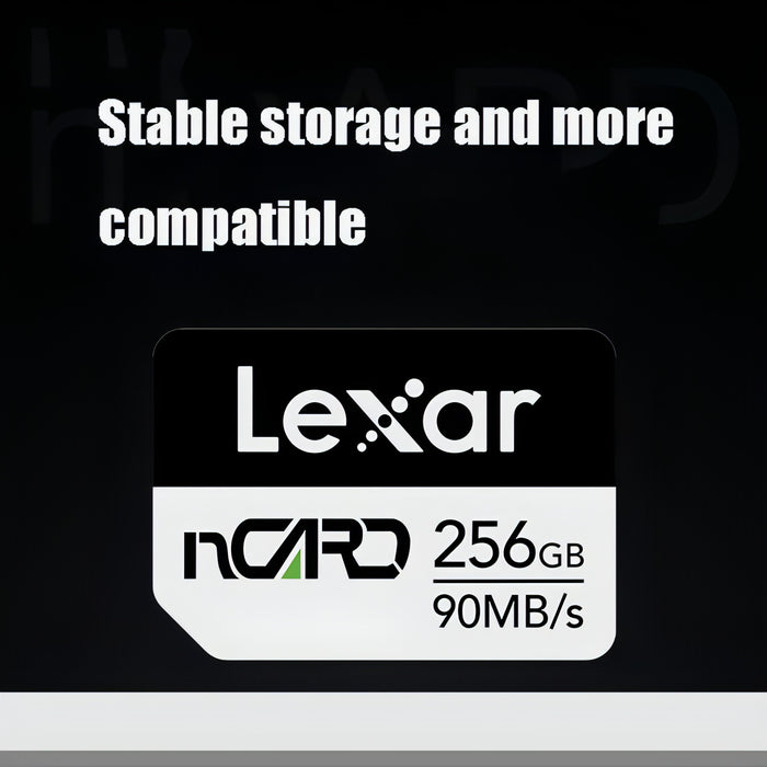 Lexar nCARD 256GB Memory Card Mobile Phone Expansion NM Card SJMUSICGROUP