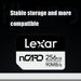 Lexar nCARD 256GB Memory Card Mobile Phone Expansion NM Card SJMUSICGROUP