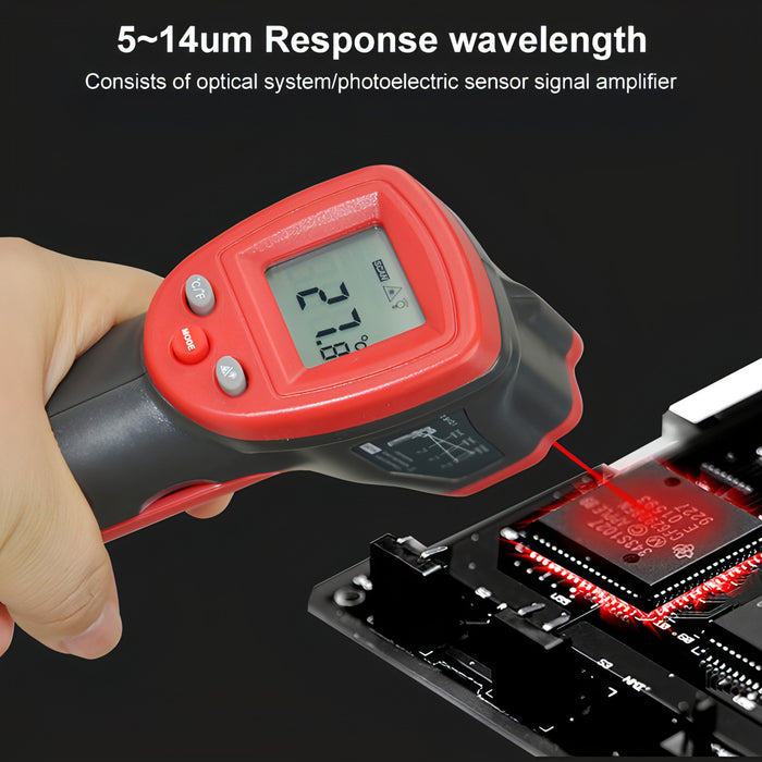 Wintact WT320 -50 Degree C~380 Degree C Handheld Portable Outdoor Non-contact Digital Infrared Thermometer SJMUSICGROUP