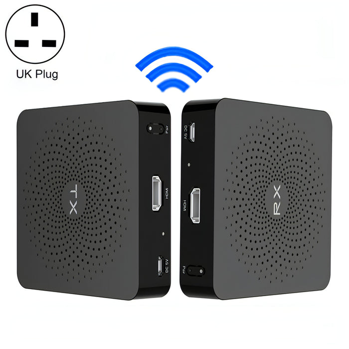 Measy W2H 60GHz 4K Ultra HD Wireless Transmission Kit, Transmission Distance: 30m, UK Plug SJMUSICGROUP