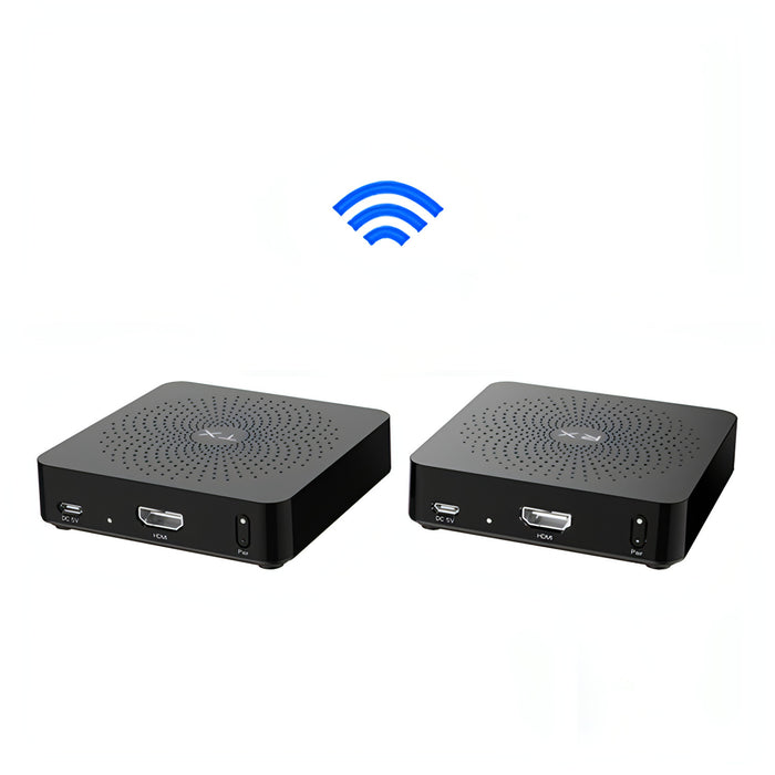 Measy W2H 60GHz 4K Ultra HD Wireless Transmission Kit, Transmission Distance: 30m, UK Plug SJMUSICGROUP